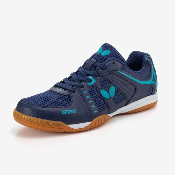 Butterfly Lezoline Unizes II Shoes - Navy - Angled Left